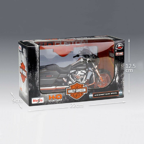 F Maisto Harley Davidson 2015 Street Glide Special 1/12 Bl - Imagem 5
