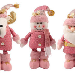 Decorações Para Bonecos De Papai Noel, Boneco De Neve E Alce