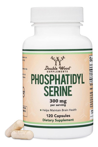 Suplemento De Fosfatidilserina 300 Mg Por Porção, 120 Cápsul - Imagem 3