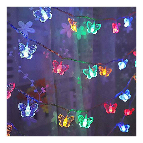 Aplicável A Luzes De Cortina De Borboleta Usb Fairy String - Imagem 4