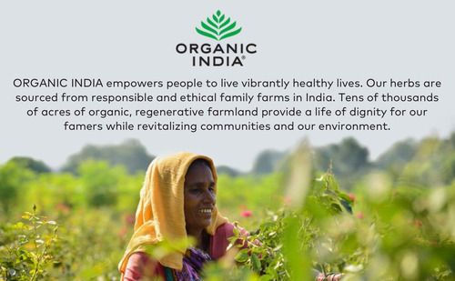 Cápsulas Organic India Triphala - Suplemento De Ervas Com Am - Imagem 7
