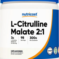 Suplemento Nutricost De Malato De L-citrulina (2:1) Em Pó 30