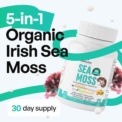 Comprimidos Orgânicos De Musgo Do Mar Irlandês - Mistura De - Imagem 3