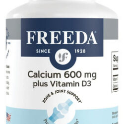 Freeda Cálcio 600 Mg Vitamina D3 400 Ui Comprimidos - Suplem
