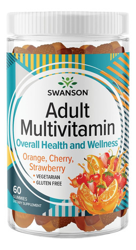 Gomas Multivitamínicas Para Adultos Com Frutas Mistas Swans