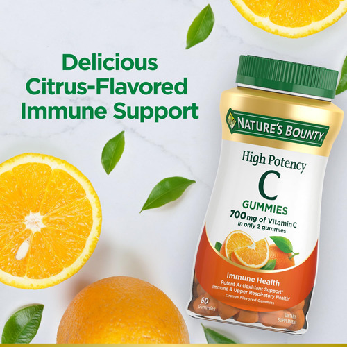 Gomas De Vitamina C Natures Bounty 700 Mg, Gomas De Vitamina - Imagem 4