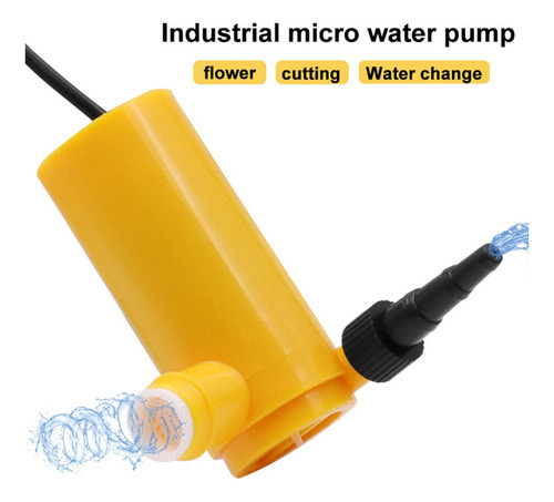 Mini Bomba De Água 12v Us Adapter Plug, Tamanho Pequeno, Lev - Imagem 7