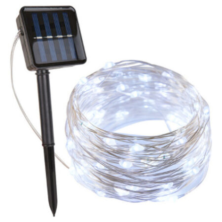 1 Solar String Lights Decoração De Natal Ao Ar Livre 20m 200 - Imagem 12