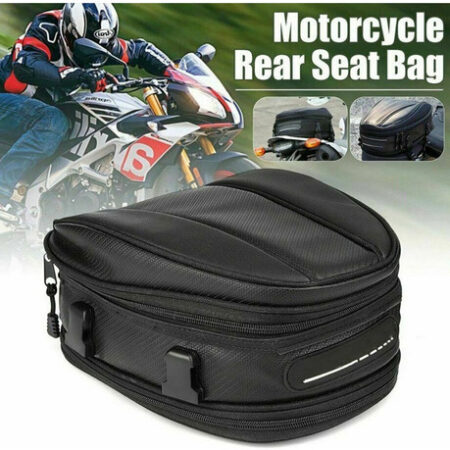 Y Bolsa De Assento Traseiro Da Motocicleta Impermeável - Imagem 3