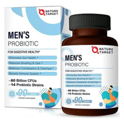 Suplemento De Probióticos Para Homens Com Cuidados Masculin