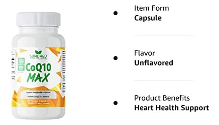 Sundhed Natural Coq10 Max - Força Extra 800mg Poderoso Antio - Imagem 6
