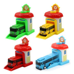 4pcs Cartoon Mini Tayo Bus Carro De Brinquedo Infantil