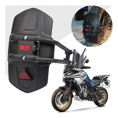 Guarda-lamas Traseiro De Motocicleta Splash Guard Mud Cover - Imagem 3