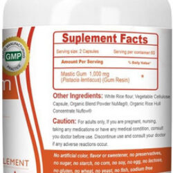 Cápsulas De Goma Mastic Nutra Logic - Suplemento Natural De