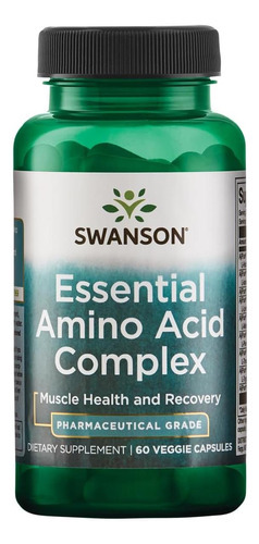 Swanson Ajipure 9 Fórmula De Aminoácidos Essencial Cápsulas