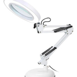 Luminária Abajur Articulável Mesa Manicure Costura Leitura