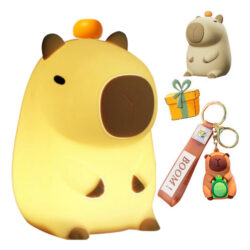 Linda Luminária De Capivara, Luminária De Quarto E Chaveiro