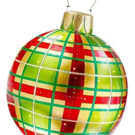 Bola Inflável Gigante Da Decoração Do Pvc Do Natal 60cm - Imagem 8