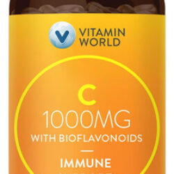 Vitamin World Vitamina C 1000 Mg Com Bioflavonóides, Suporte