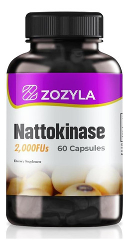 Suplemento Zozyla Nattokinase 2.000 Fu, 60 Cápsulas - Melhor