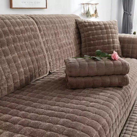 Capa Pra Sofá Flannel Retrátil 90*90cm 4 Lugares - Imagem 13