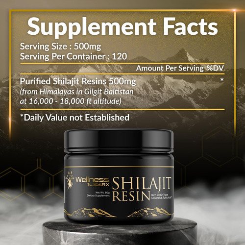 Shilajit Pure Himalayan Organic Shilajit Resin - Suplemento - Imagem 2