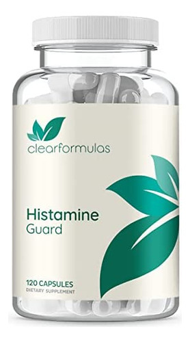 Suplemento Enzimático Histamine Guard Clear Formulas, 120 C
