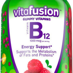 Vitamina B-12 Marca Vitafusion, 1000 Mcg, 60 Pastilhas