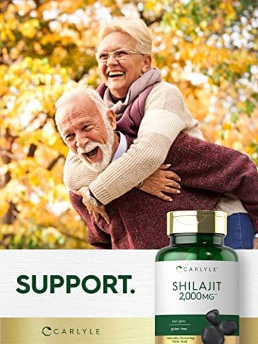 Cápsulas De Shilajit | 2000mg | 90 Contagem | Não Ogm E Sem - Imagem 6