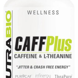 Nutrabio Caffplus, Cafeína De Fonte Dupla Com Teanina Para I