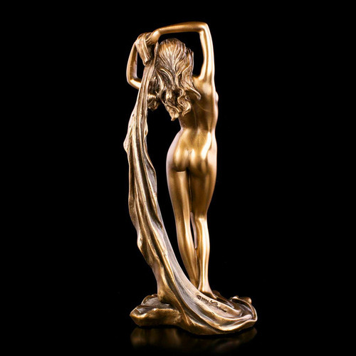 Estátua Feminina De Resina Nua, Artesanato Doméstico, Orname - Imagem 6