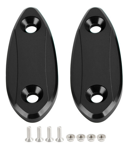 Placas De Espelho Pretas São Adequadas Para Kawasaki Zx-6r Z - Imagem 6