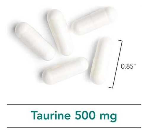 Nutricology Taurina 500 Mg - Energia, Suporte Cardiovascular - Imagem 5