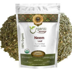 Folha De Neem De Forma Orgânica Cortada E Peneirada | Chá De