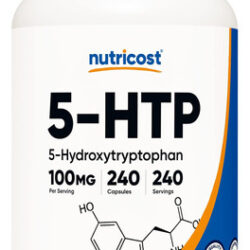 Nutricost 5-htp 100mg, 240 Cápsulas Vegetarianas (5-hidroxit