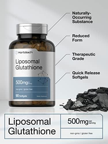 Cápsulas Gelatinosas De Glutationa Lipossomal Horbaach 500mg - Imagem 2