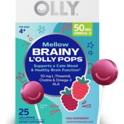Olly Mellow Buddies Lolly Pops, Omega-3 Ala, L-teanina, Co