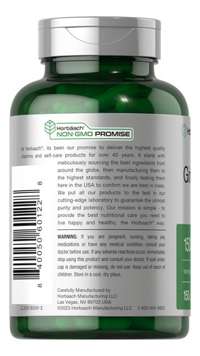 Cápsulas De Raiz De Gengibre Horbäach 1500 Mg | 150 Comprimi - Imagem 3