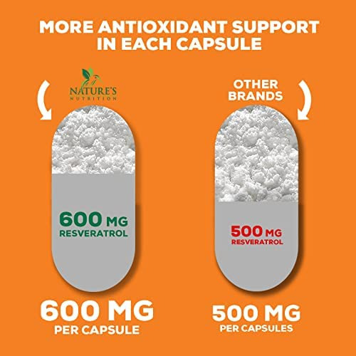 Resveratrol 1800 Mg Por Porção - Antioxidantes Potentes Par - Imagem 3