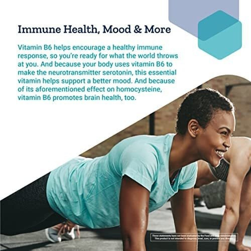 Life Extension Vitamina B6 250 Mg Suplemento De Glicose E A - Imagem 5