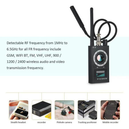 Detector Gps Signal Camera Spy Finder Jammer Com Plugue - Imagem 3