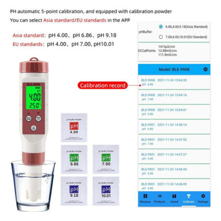 ! Medidor De Qualidade Da Agua Ec Oxigênio Dissolvido Tds - Imagem 6