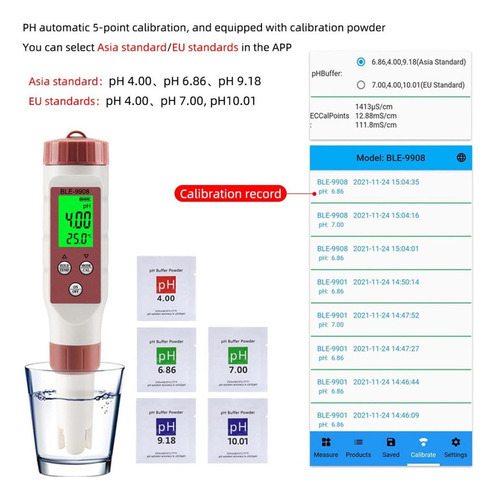 ! Medidor De Qualidade Da Agua Ec Oxigênio Dissolvido Tds - Imagem 6