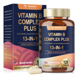 Complexo De Vitamina B Plus 13 Em 1 Com Vitamina B1, B2, B3