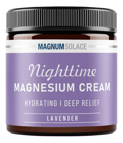 Loção De Magnésio ' Creme Noturno De Magnésio ' Para Pernas,