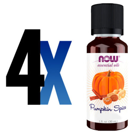Óleo Abóbora Pumpkin Spice Fall Now Foods 30ml Importado 4un - Imagem 2