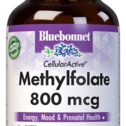 Bluebonnet Nutrition Cellularactive Methylfolate 800 Mcg Fo