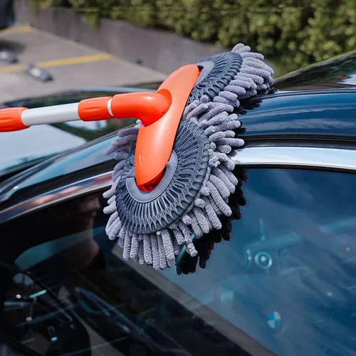 Kit De Esfregão De Limpeza Pesado Retrátil Automotivo, Esfre - Imagem 6