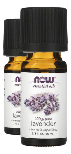 Óleo De Lavanda Now Foods 10ml 100% Puro Importado 2un