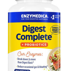 Enzymedica, Digest Complete + Probióticos, Enzimas Digestiva
